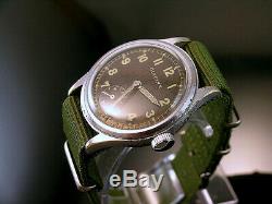 Tilleul Dh, Militaire Rare Pour Les Montres-bracelets Armée Allemande, Wehrmacht De La Seconde Guerre Mondiale