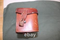 Trousse de premiers secours médicale allemande datée de 1940 avec contenu, bandage de plaie de l'armée