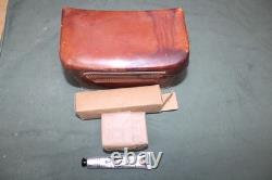 Trousse de premiers secours médicale allemande datée de 1940 avec contenu, bandage de plaie de l'armée