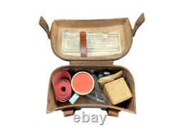 Trousse médicale allemande datée de 1941 de la Seconde Guerre mondiale, Croix-Rouge avec contenu, armée