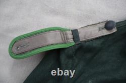 Tunique originale de l’armée allemande de la Seconde Guerre mondiale en tissu HBT, veste d’uniforme