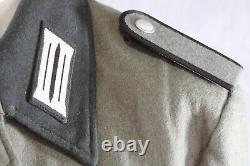 Tunique uniforme de pionnier de l'armée est-allemande DDR NVA COLLER NOIR Taille Grande