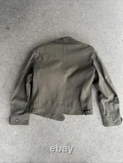 Uniforme de la veste Ike des forces de la constabulary de la 7e armée américaine de la Seconde Guerre mondiale, fabriqué en Allemagne, broderie en fil d'or BB334