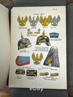 Uniformes de cavalerie de l’armée allemande de la Première Guerre mondiale, planches militaires en couleur impériales, 1939, COMPLET