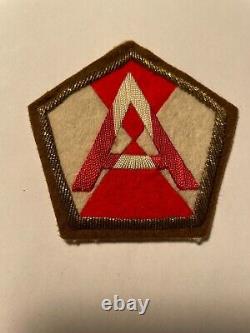 Us 15th Army Ww2 Bullion Patch Allemagne Occupation