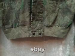 VINTAGE 70s MIL-TEC WWII CAMOUFLAGE SPLINTER RÉVERSIBLE DE L'ARMÉE ALLEMANDE HEER