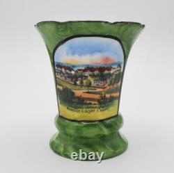 Vase de caserne militaire de soldat de la Wehrmacht allemande originale de la Seconde Guerre mondiale WWII à Munster