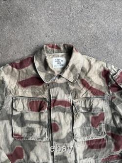 Veste de champ camouflée BGS de l'armée ouest-allemande 1968 Taille 48 Z141
