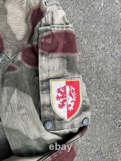 Veste de champ camouflée BGS de l'armée ouest-allemande 1968 Taille 48 Z141