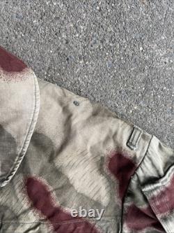 Veste de champ camouflée BGS de l'armée ouest-allemande 1968 Taille 48 Z141