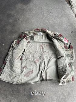 Veste de champ camouflée BGS de l'armée ouest-allemande 1968 Taille 48 Z141