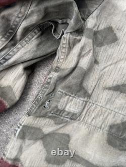 Veste de champ camouflée BGS de l'armée ouest-allemande 1968 Taille 48 Z141