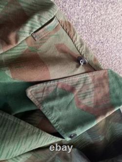 Veste de char camouflée allemande de la Seconde Guerre mondiale