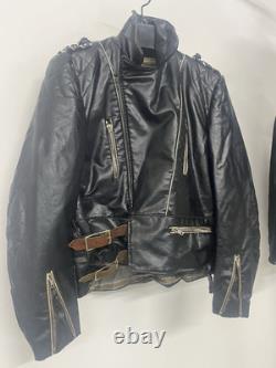 Veste de moto allemande vintage d'après-guerre 42