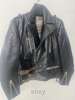 Veste de moto allemande vintage d'après-guerre 42