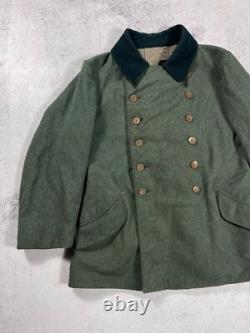 Veste en laine de l'armée allemande M36 rare de la Seconde Guerre mondiale de 1938 vintage