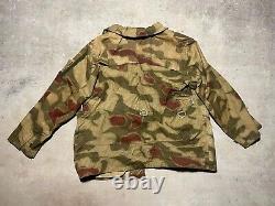 Veste militaire de camouflage BGS Sumpfmuster 3 de l'armée allemande de l'Ouest, taille 54