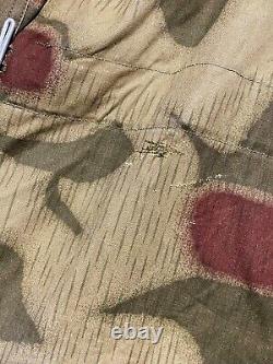 Veste militaire de camouflage BGS Sumpfmuster 3 de l'armée allemande de l'Ouest, taille 54