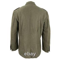 Veste reproduite en laine grise de terrain M40 allemande de la Seconde Guerre mondiale - Armée - Toutes tailles - Neuf