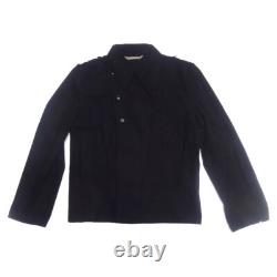 Veste rétro noire en laine Panzer d’élite de l’armée allemande de la Seconde Guerre mondiale, taille XL