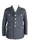 Veste Uniforme En Laine Grise D'officier De La Luftwaffe Allemande De La Seconde Guerre Mondiale Pour Homme