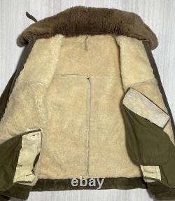 Veste vintage de pilote B52 de l'armée allemande des années 70