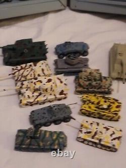 Vintage Wwii Chars De Collection Allemand Roco Dbmg Jouet Armée Militaire Mattel Char