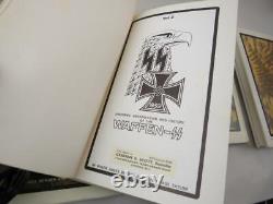 Volumes 1-5 Seconde Guerre mondiale Armée allemande & Histoire des Uniformes de la Waffen SS Livres 1ère édition