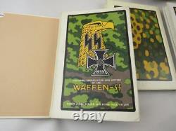 Volumes 1-5 WWII Armée allemande et histoire des uniformes de la Waffen SS Livres 3 1ère édition