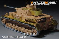 Voyager Modèles Pe351046 1/35 Wwii Allemand Army Panzer IV Modèle Tardif Ensemble De Base Rfm