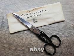 Vtg Rare WWII WW2 Allemand Wehrmacht Armée Soldat Ciseaux Droits Solingen