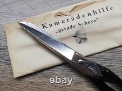 Vtg Rare WWII WW2 Allemand Wehrmacht Armée Soldat Ciseaux Droits Solingen