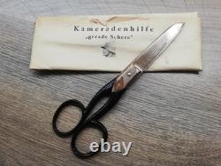 Vtg Rare WWII WW2 Allemand Wehrmacht Armée Soldat Ciseaux Droits Solingen