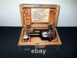 WW II Armée Allemande WH J-Feder 504 MINUTEUR MÉCANIQUE PIONNIER TRÈS RARE