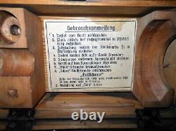 WW II Armée Allemande WH J-Feder 504 MINUTEUR MÉCANIQUE PIONNIER TRÈS RARE