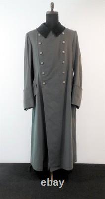 WW2 Manteau allemand Wehrmacht M35 OFFICIER ARMÉE GRAND-MAINTEAU NOMMÉ BEAUTIFUL