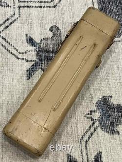 WW2 WWII Allemand Militaire Armée Heer Bas Tourelle ZF39 jvb Lunette de Tir Étui TAN