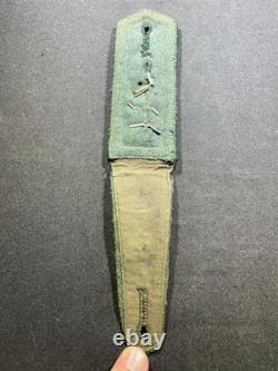 WW2 WWII Allemand Militaire Heer Armée M34 Mitrailleuse Btn 5 Infanterie Épaulettes