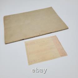 WW2 WWII Allemand Original militaire Wehrmacht soldat ensemble livre billet de train