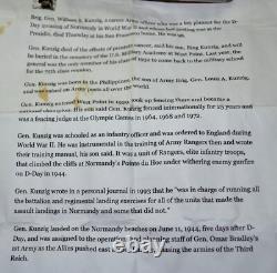 WWII D-DAY Normandie Boîte de Présentation Officier Général Allemand Américain Sterling