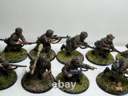 Warlord Bolt Action Armée Allemande WWII 28mm Tanks et Troupes Peints
