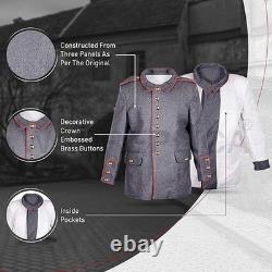 Warreplica WWII Uniforme de champ allemand M07/10 M1907/10 Waffenrock/Feldrock de la Seconde Guerre mondiale