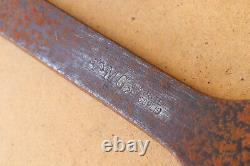 Wehrmacht Militaire Armée Allemande Ww2 Wwii Key Hammer Wrench Tool Mg 34/42 Marqué