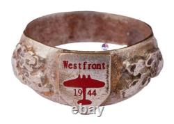 Westfront 1944 WW2 Anneau Allemand WWII Armée Allemande Wehrmacht Force Gothique Horreur J