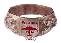 Westfront 1944 WW2 Anneau Allemand WWII Armée Allemande Wehrmacht Force Gothique Horreur J