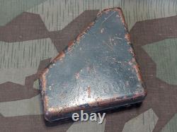 Winkelmesser original de la Seconde Guerre mondiale W. M. 35, outil de niveau pour artillerie et mortier allemand, boîte de l’armée