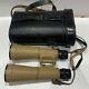 Ww Ii Armée Allemande 10x50 Bmj Binoculars & Cas 1944 Grande Condition