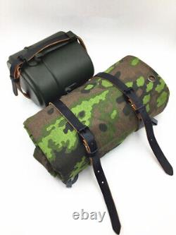 Ww2 Allemand Army Field Load Prendre Des Suspendeurs A-frame Mess Tin Oak Leaf Camo Tent
