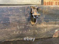 Ww2 Allemand Army Lead Lined 2cm Ammo Box Joliment Marqué