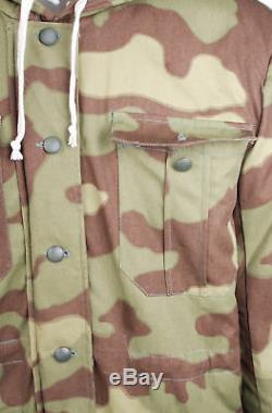 Ww2 Allemand Elite Armée Italienne Camo Fourrées Hiver Parka Coat Taille L